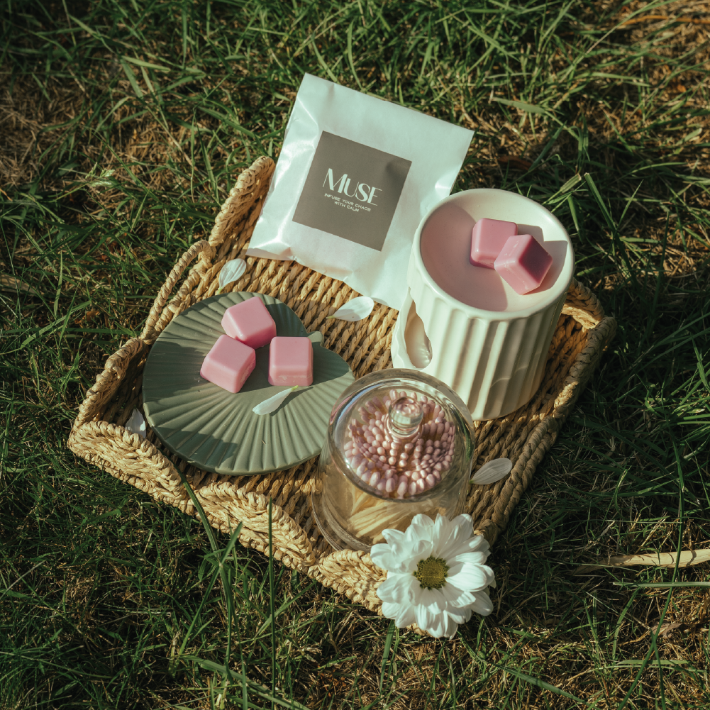 Muse Wax Melts - Black Plum & Rhubarb